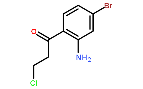1-(2-amino-4-bromophenyl)-3-chloropropan-1-one