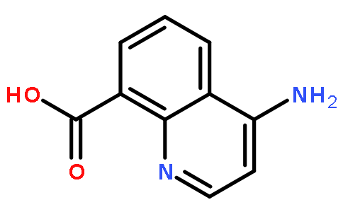 4-aminoquinoline-8-carboxylic acid