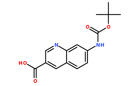7-(tert-butoxycarbonylamino)quinoline-3-carboxylic acid
