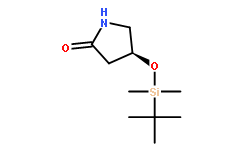 (4s)-4-(((1,1-dimethylethyl)dimethylsilyl)oxy)-2-pyrrolidinone