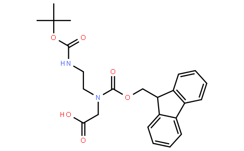 Fmoc-N-(2-Boc-aminoethyl)-Gly-OH