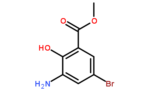 Methyl 3-amino-5-bromo-2-hydroxybenzenecarboxylate