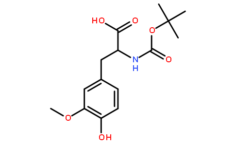 (2S)-3-(4-hydroxy-3-methoxyphenyl)-2-[(2-methylpropan-2-yl)oxycarbonylamino]propanoic acid