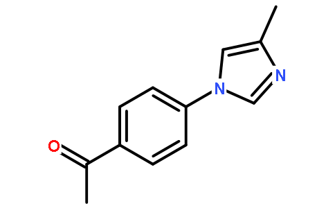 1-(4-(4-甲基-1H-咪唑-1-基)苯基)乙酮