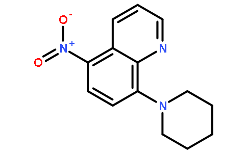 5-Nitro-8-(piperidin-1-yl)quinoline