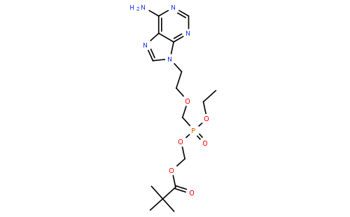 ((((2-(6-Amino-9H-purin-9-yl)ethoxy)methyl)(ethoxy)phosphoryl)oxy)methyl pivalate