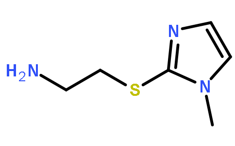 2-[(1-METHYL-1H-IMIDAZOL-2-YL)THIO]ETHANAMINE