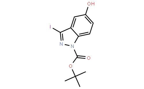 tert-Butyl 5-hydroxy-3-iodo-1H-indazole-1-carboxylate