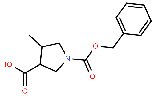 (3S,4R)-1-CBZ-4-METHYLPYRROLIDINE-3-CARBOXYLIC ACID
