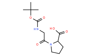 N-[叔丁氧羰基]甘氨酰-L-脯氨酸