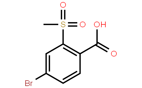 4-BROMO-2-(METHYLSULFONYL)BENZOIC ACID
