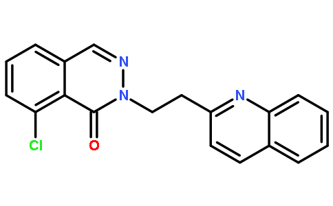 8-Chloro-2-(2-(quinolin-2-yl)ethyl)phthalazin-1(2H)-one