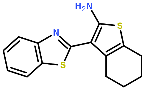 3-(Benzo[d]thiazol-2-yl)-4,5,6,7-tetrahydrobenzo[b]thiophen-2-amine