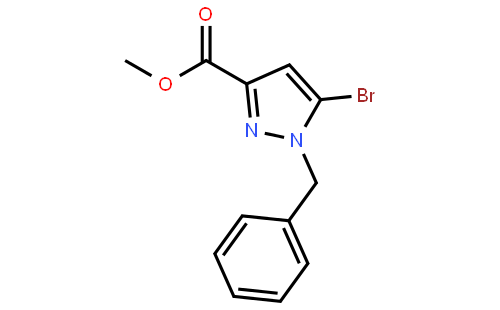 Methyl 1-benzyl-5-bromopyrazole-3-carboxylate
