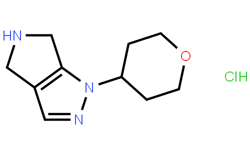 1-(4-Tetrahydropyranyl)-1,4,5,6-tetrahydropyrrolo[3,4-c]pyrazole hydrochloride