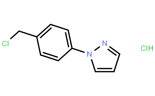 1-[4-(Chloromethyl)phenyl]-1H-pyrazole