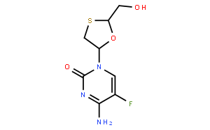 4-氨基-5-氟-1-((2R,5S)-2-(羟甲基)-1,3-氧硫杂环戊烷-5-基)嘧啶-2(1H)-酮