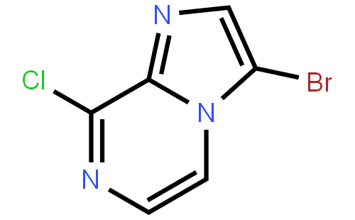 Imidazo[1,2-a]pyrazine,3-bromo-8-chloro-