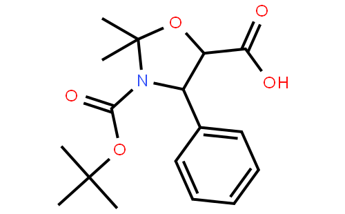 (4S,5R)-2,2-二甲基-4-苯基-3-叔丁氧基羰基-3,5-氧氮杂环戊烷甲酸