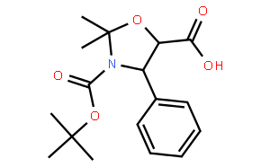 (4S,5R)-3-(tert-Butoxycarbonyl)-2,2-dimethyl-4-phenyloxazolidine-5-carboxylic acid