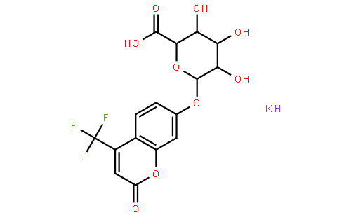 4-Trifluoromethylumbelliferyl β-D-Glucuronide Potassium Salt
