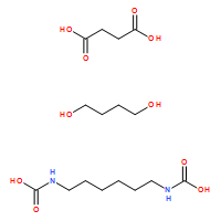 1,4-亚丁基琥珀酸与1,6-二异氰酸基己烷的聚合物