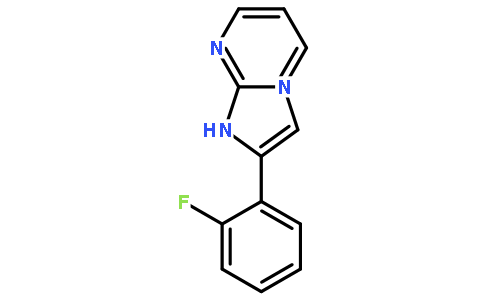 2-(2-fluorophenyl)imidazo[1,2-a]pyrimidine