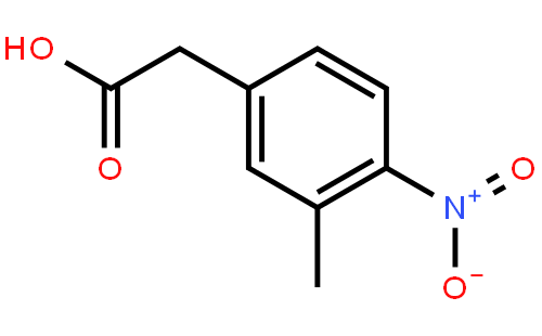 2-(3-Methyl-4-nitrophenyl)acetic acid