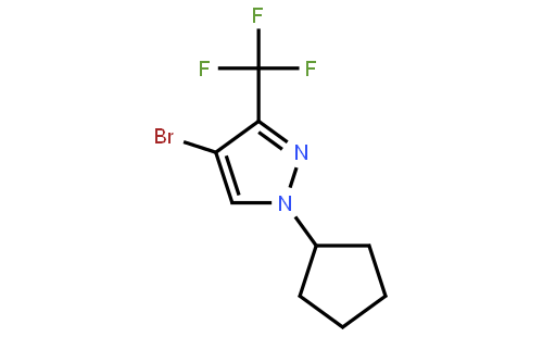 4-bromo-1-cyclopentyl-3-(trifluoromethyl)pyrazole