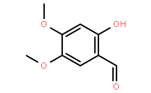 2-羟基-4,5-二甲氧基苯甲醛