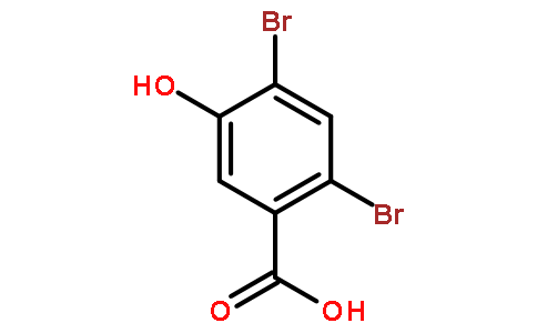 2,4-Dibromo-5-hydroxybenzoic acid