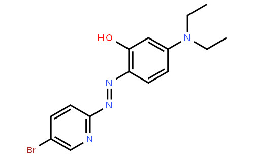 2-[(5-溴-2-吡啶)-偶氮]-5-二乙氨基苯酚