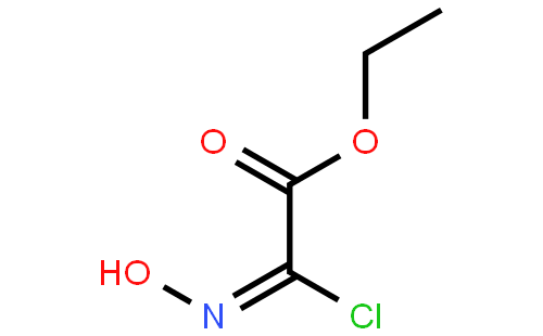 氯代肟基乙酸乙酯结构式