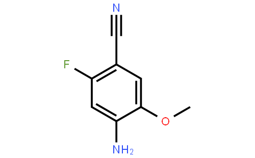 4-Amino-2-fluoro-5-methoxybenzonitrile