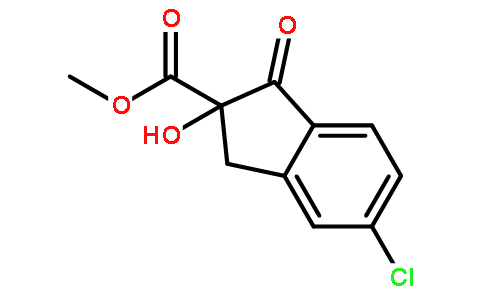 5-氯-2-甲氧羰基-2-羟基-1-茚酮