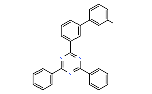2-(3'-chlorobiphenyl-3-yl)-4,6-diphenyl-1,3,5-triazine
