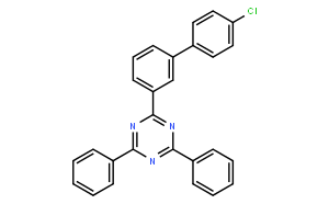 2-(4'-chlorobiphenyl-3-yl)-4,6-diphenyl-1,3,5-triazine