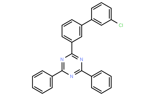 2-(3'-氯联苯-3-基)-4,6-二苯基-1,3,5-三嗪