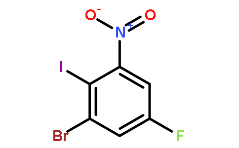 1-Bromo-5-fluoro-2-iodo-3-nitrobenzene