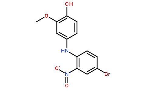 4-((4-Bromo-2-nitrophenyl)amino)-2-methoxyphenol
