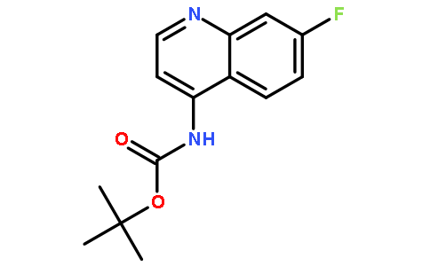 tert-butyl 7-fluoroquinolin-4-ylcarbamate