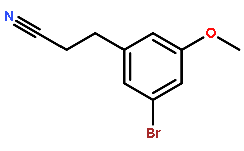 3-(3-Bromo-5-methoxyphenyl)propanenitrile
