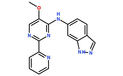 N-(5-Methoxy-2-(pyridin-2-yl)pyrimidin-4-yl)-1H-indazol-6-amine