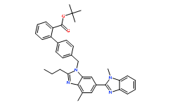 4'-((1,4'-dimethyl-2'-propyl(2,6'-bi-1h-benzimidazol)-1'-yl)-methyl)-1,1'-biphenyl-2-carboxylic acid 1,1-dimethylethyl ester