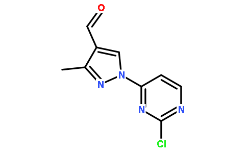 1-(2-Chloropyrimidin-4-yl)-3-methyl-1H-pyrazole-4-carbaldehyde