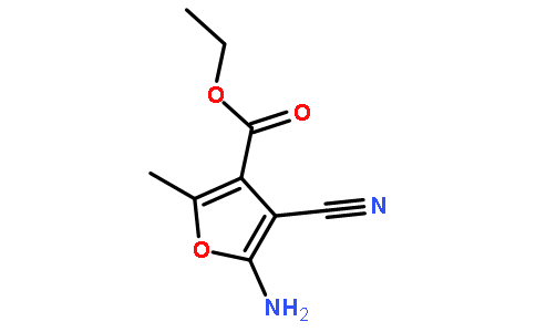ethyl 5-amino-4-cyano-2-methylfuran-3-carboxylate