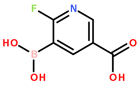 5-Carboxy-2-fluoropyridine-3-boronic acid