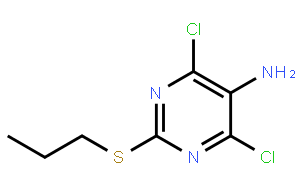4,6-Dichloro-2-(PropylSulfanyl)-PyriMidin-5-AMine