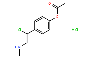 4-[1-氯-2-(甲氨基)乙基]苯酚乙酸酯盐酸盐