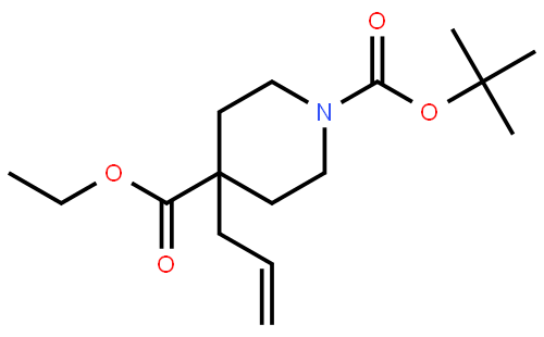 Ethyl 1-boc-4-allyl-4-piperidinecarboxylate